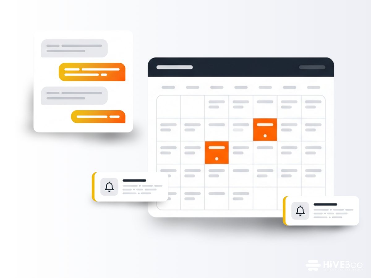 Bee Agenda — calendário, lembretes e agendamentos